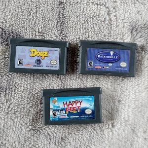 3 Gameboy Advance Games